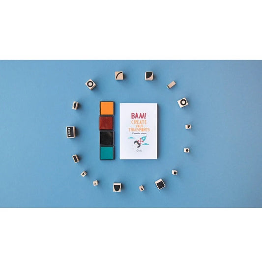 LONDJI BAM! Create Your Transports 木质印章