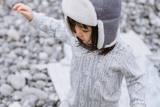 Nest Designs Organic Cotton Two-Piece Long Sleeve PJ Set - Hide N Hoot