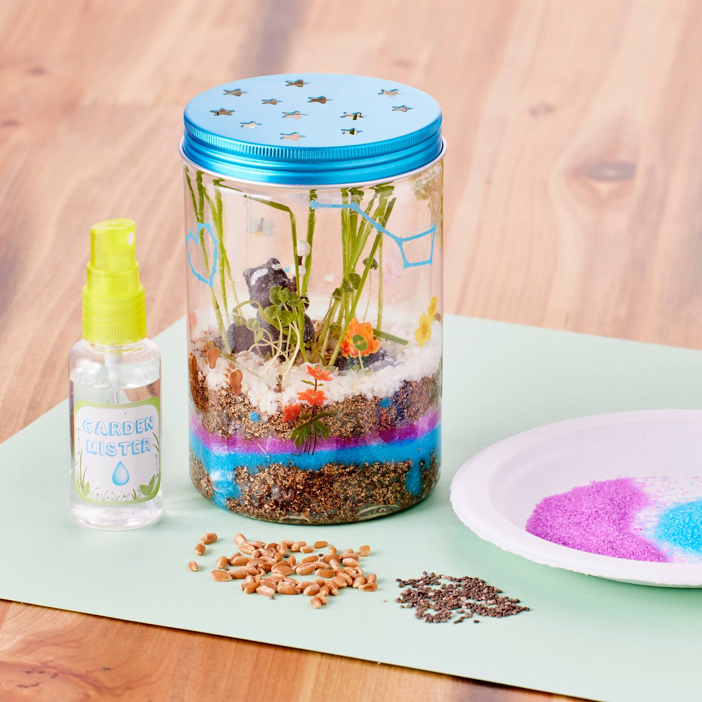 德国Faber Castell Grow N' Glow Terrarium-感官培养
