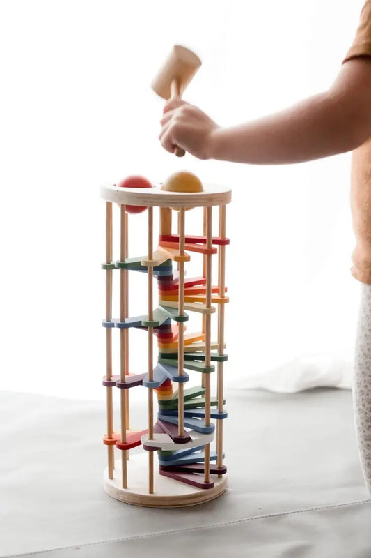 澳洲自然美感QToys Pound A Ball Tower