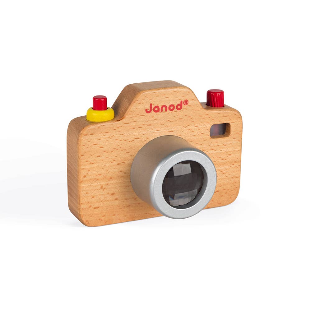 法国Janod Sound Camera - Batteries Included - Silicone Case有声+闪光灯