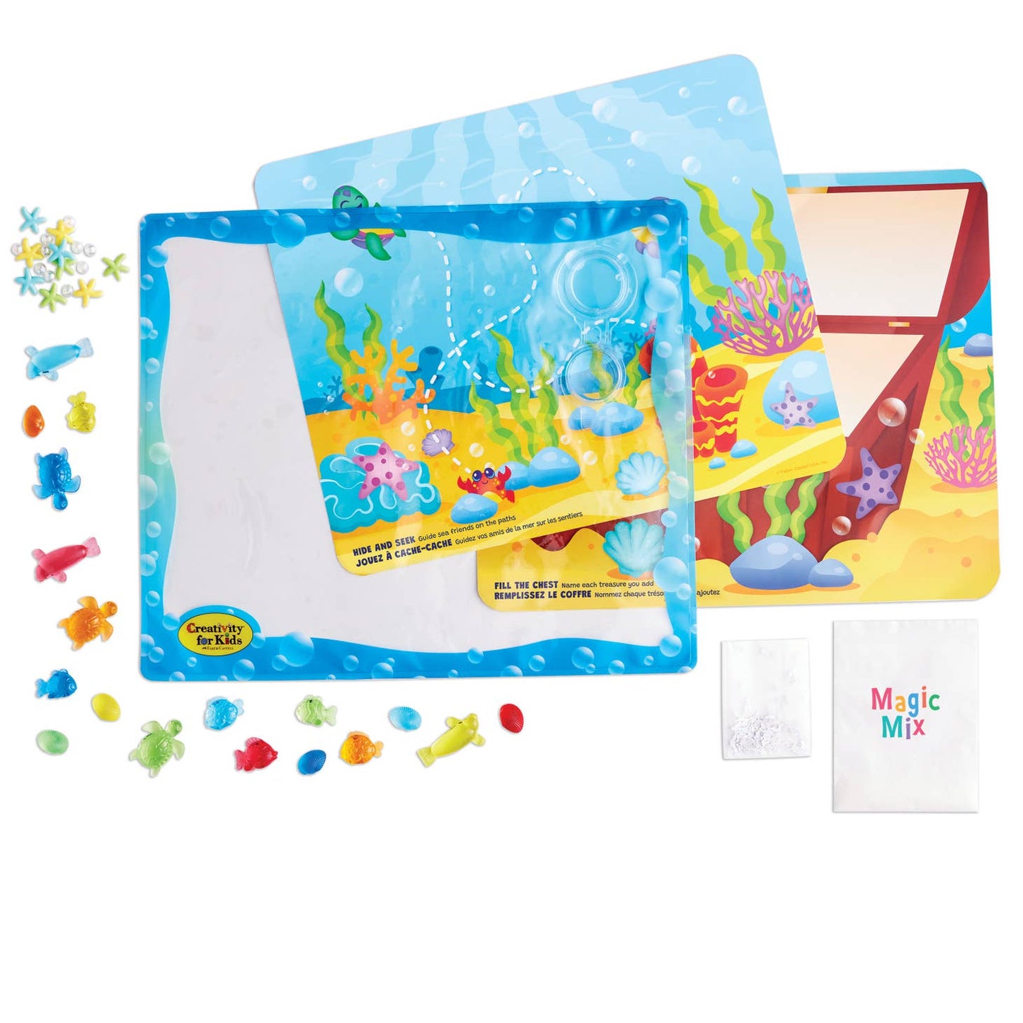 德国Faber Castell Sensory Squish Bag Ocean Adventure-感官培养