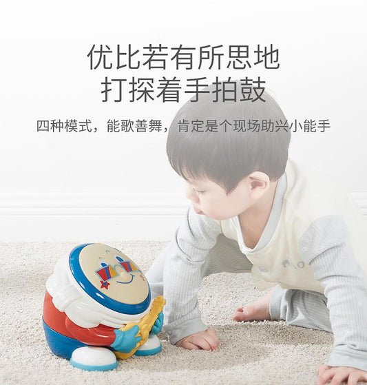 可优比蓝牙手拍鼓会跳舞0-2岁