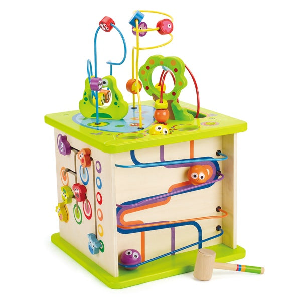 Hape Country Critters Wooden Activity Play Cube农场六面体