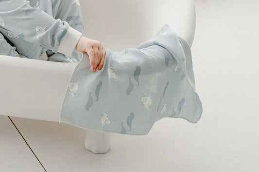 Nest Designs Bamboo Bubs Vavt Washcloth Set (6 Pack ) - Belugas