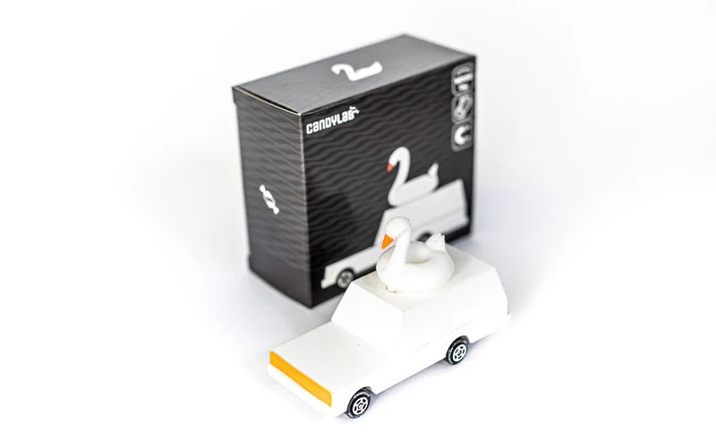 CANDYLAB White Swan Wagon