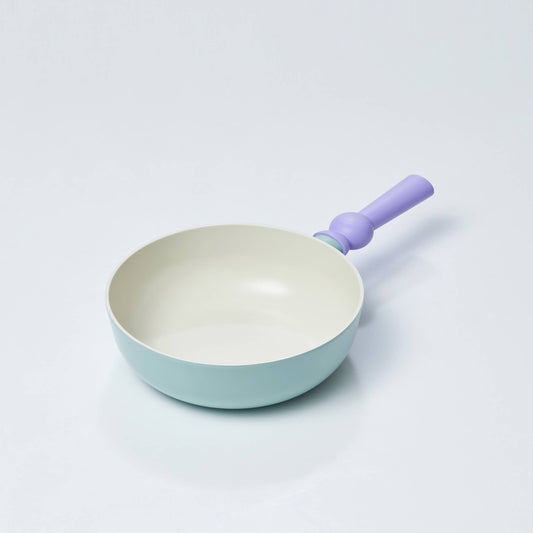 韩国Neoflam Better finger cast aluminum wokpan 9" - ih