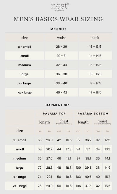 Nest Designs Basic-Men's Basics Organic Terry Relaxed Fit Sweatpants - Cloudburst Light