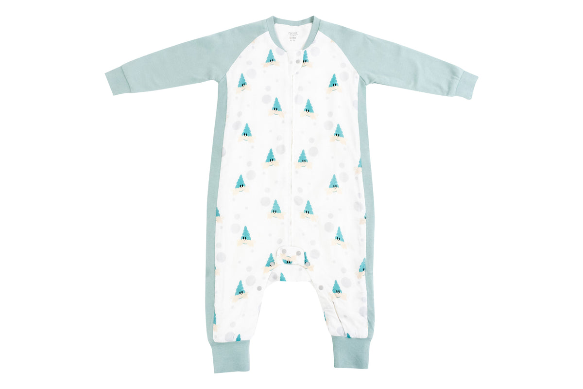 Nest Designs Bamboo Long Sleeve Footed Sleep Bag 1.0 TOG - The Happy Hermit