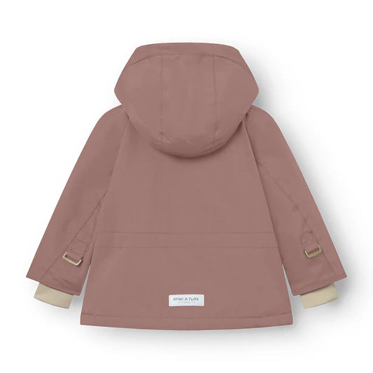 丹麦Mini A Ture- Wally fleece lined winter jacket 4650-LIGHT PLUM