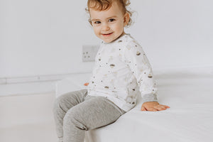 Nest Designs Bamboo Two-Piece Long Sleeve PJ Set - The Goose & The Golden egg