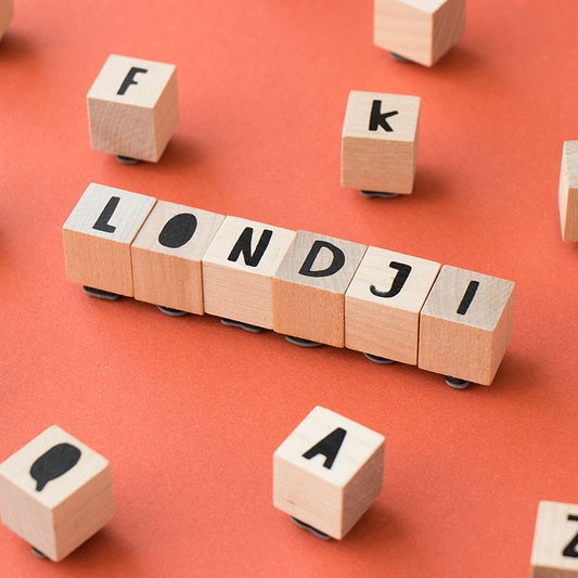 LONDJI BAM! Create Your Words 木质印章