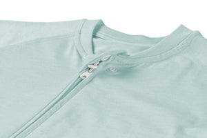 Nest Designs Bamboo Jersey Short Sleeve Footed Sleep Bag 0.5 TOG - Pantone Harbor Grey