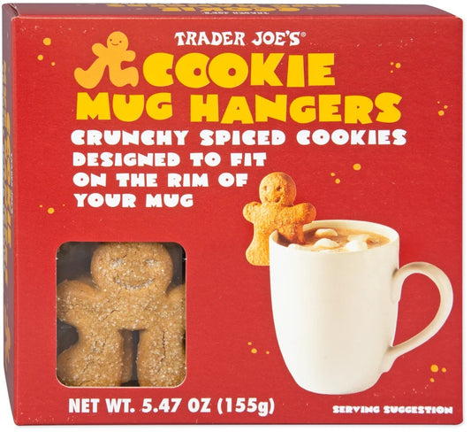 气氛超浓杯子边的姜饼人曲奇Cookie Mug Hangers