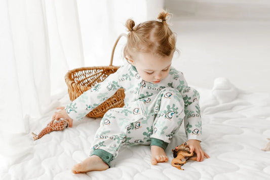 Nest Designs Organic Cotton Long Sleeve Romper - A
Quail Tale To