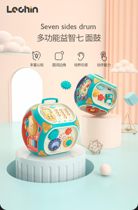 乐亲益智早教七面鼓标准款(无蓝牙)