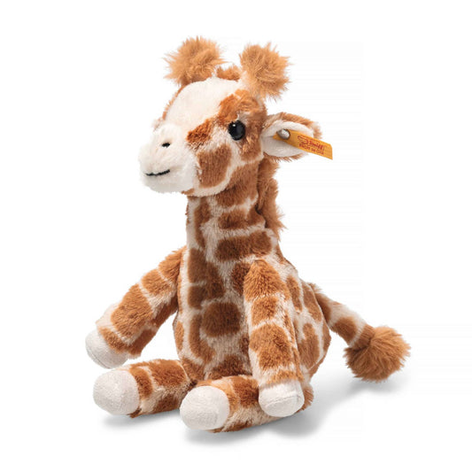 德国百年手工泰迪Steiff Baby Gina Giraffe Plush Stuffed Animal, 9 Inches