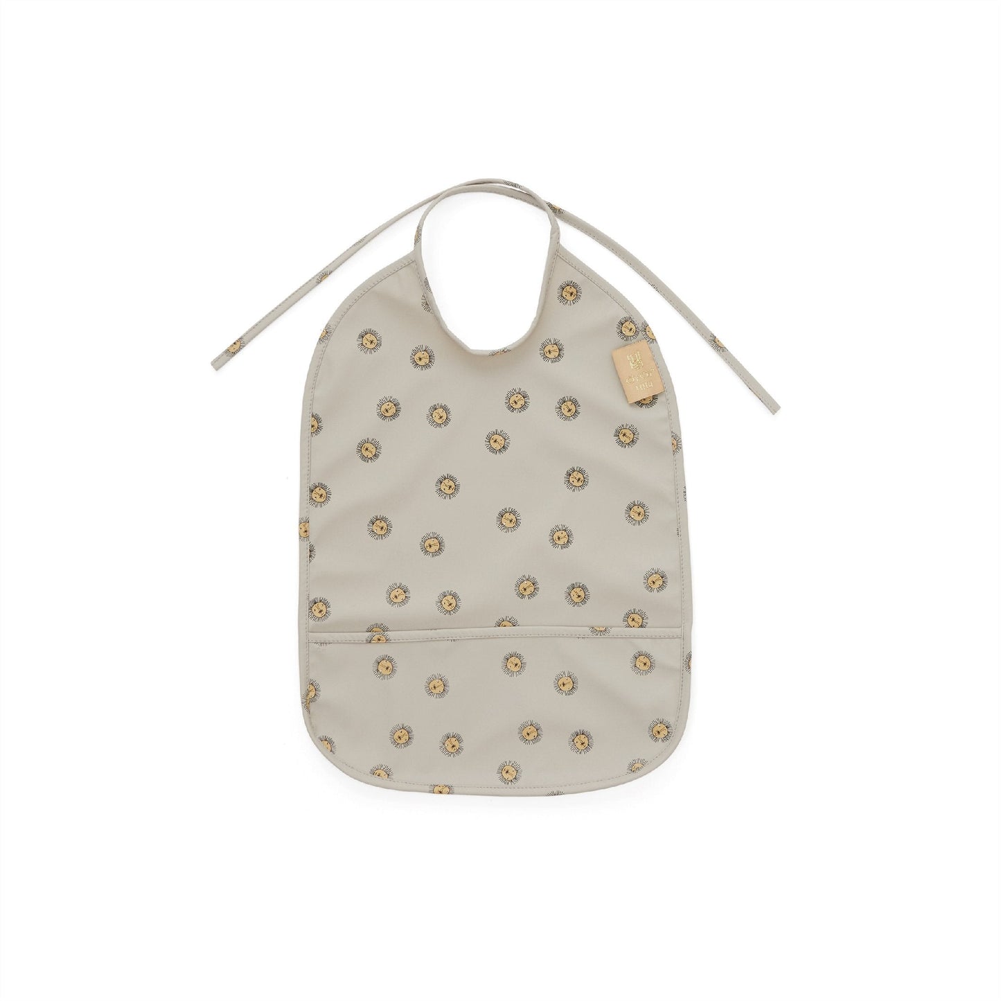 丹麦OYOY Lion Bib - Grey