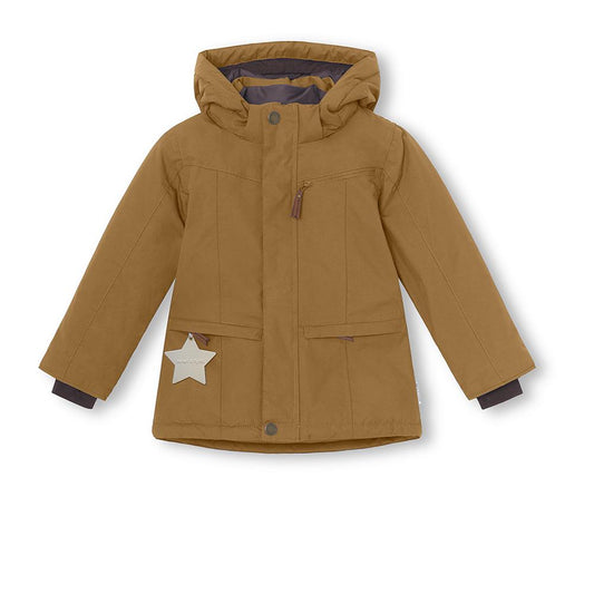 Mini A Ture Vestyn Jacket-Rubber Brown