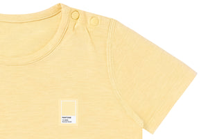 Nest Designs Bamboo Jersey Short Sleeve T-shirt - Pantone Sunset Gold