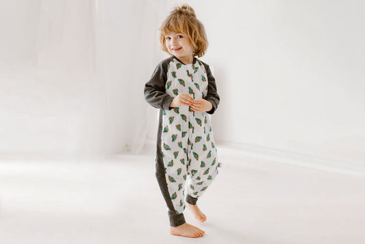 Nest Designs Raglan Bamboo Long Sleeve Sleep Suit
2.5 TOG - A Quail Tale