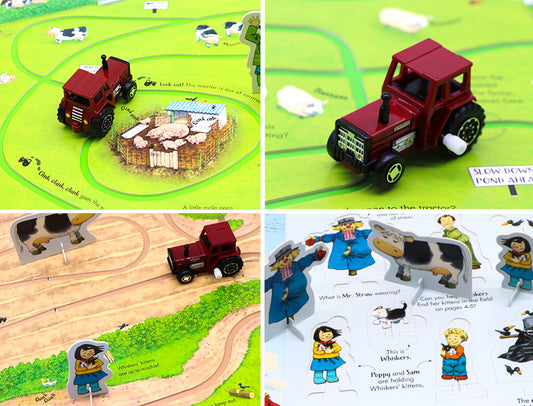 Usborne轨道书 Wind Up Tractor