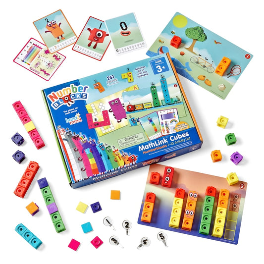 美国Numberblocks Mathlink Cubes Set 1-10