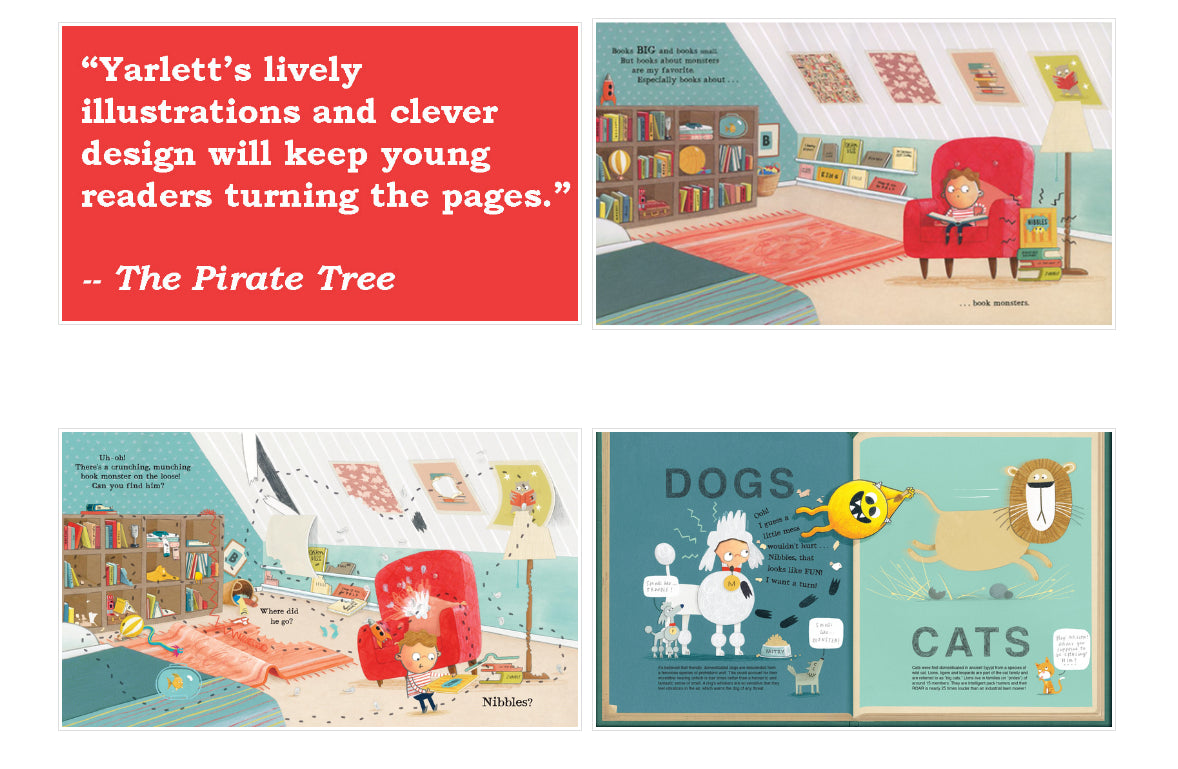 Kane Miller著名小怪兽系列Nibbles The Monster Hunt