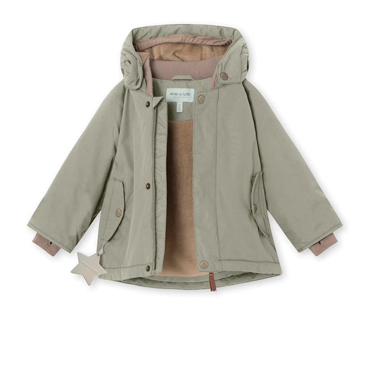 Mini A Ture Wally Winter Jacket- Vert