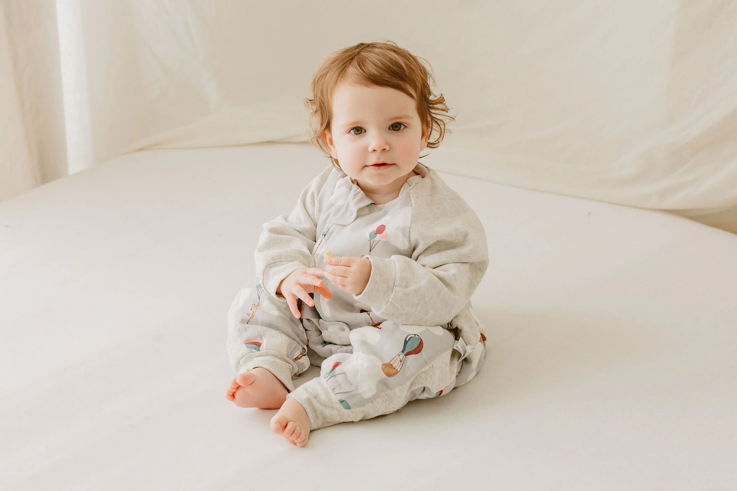 Nest Designs 2.5 TOG Wool Blended Long Sleeve Footed Sleep Bag - Meerkats Away!