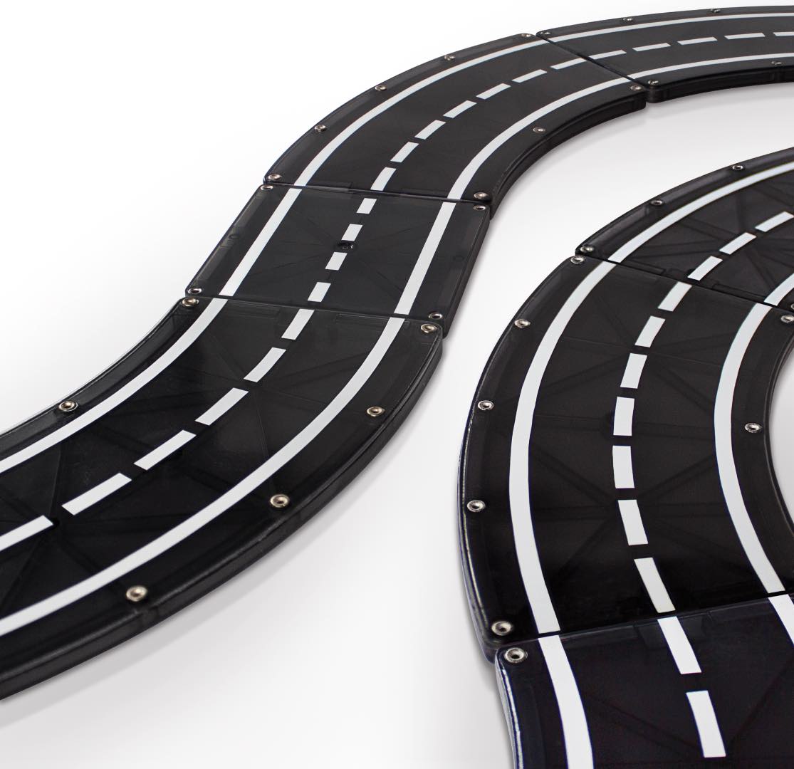 MAGNA-TILES XTRAS: Roads 12-Piece Set