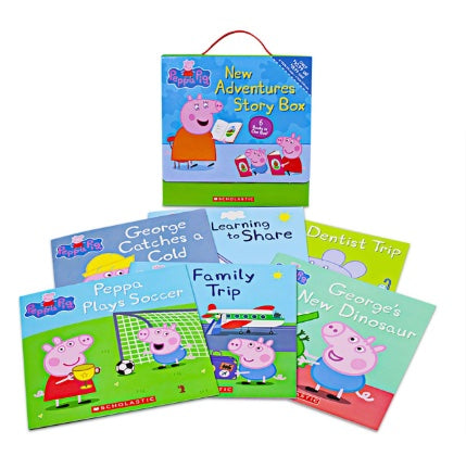 美国Scholastic-Peppa Pig-New Adventures Story Box