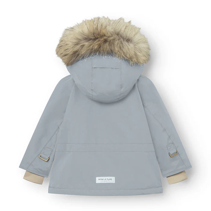 丹麦Mini A Ture- Wally fleece lined winter jacket FUR5222-CITADEL BLUE