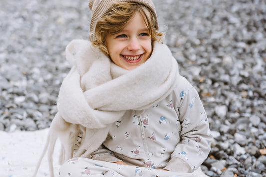 Nest Designs Organic Cotton Long Sleeve Footed Sleep Bag 1.0 TOG - Winter Skate