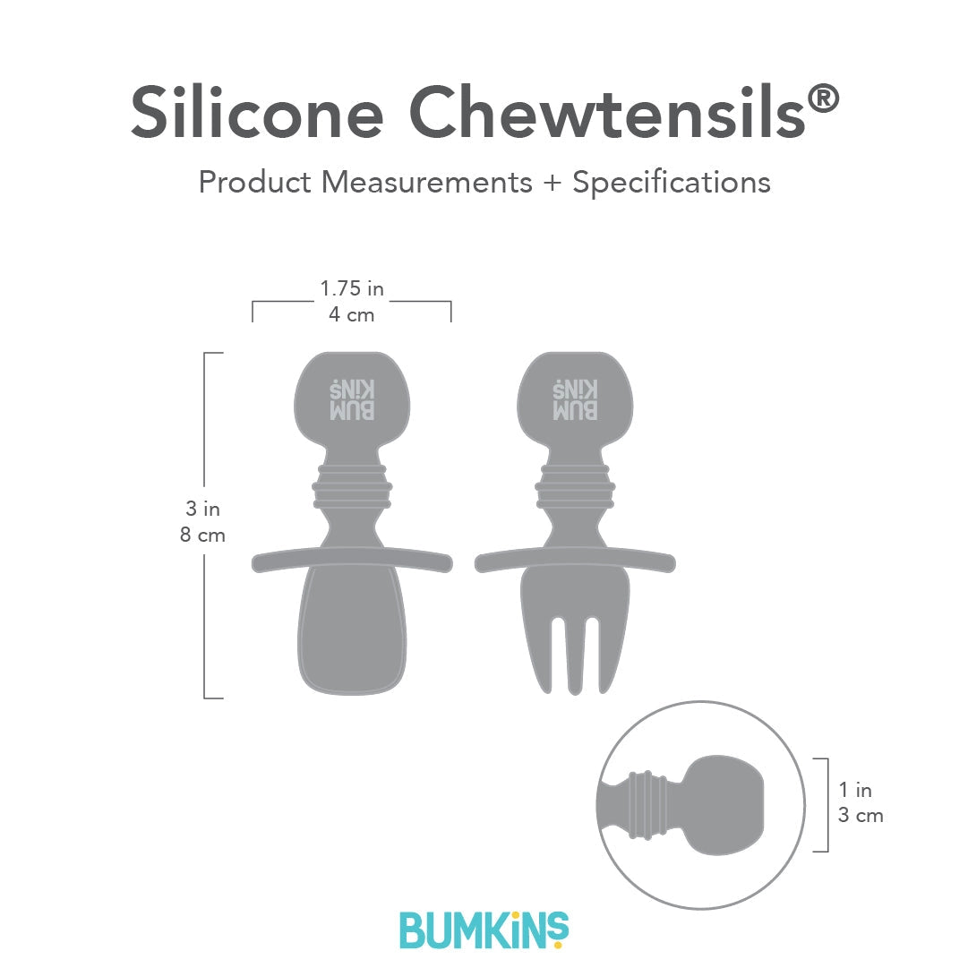 美国Bumkins - Silicone Chewtensils