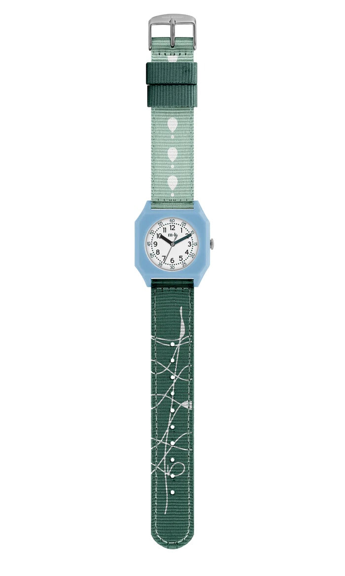 西班牙Mini Kyomo-Eucalyptus watch Limited Collection-日本技术意大利生产