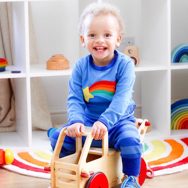 丹麦Moover骑乘滑步车-木质卡车