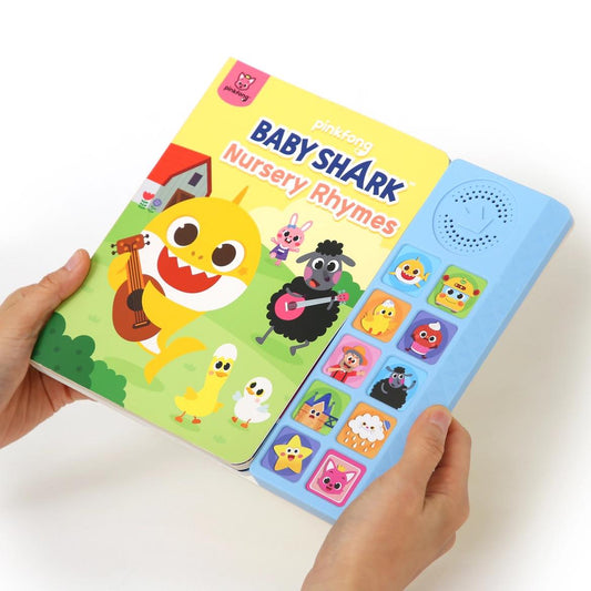 韩国Pinkfong Baby Shark Nursery Rhymes Sound Book