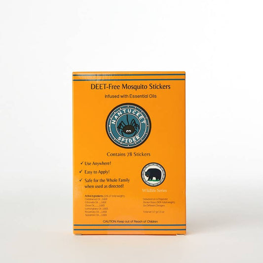 美国Nantucket Spider Mosquito Repellent Stickers-Deet Free