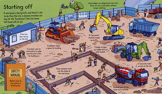 Usborne Look Inside, Construction Sites
