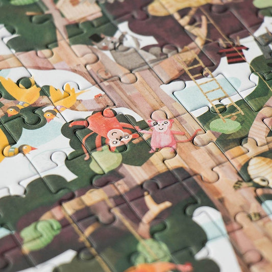 LONDJI My Tree Pocket 一款拼图两种拼法