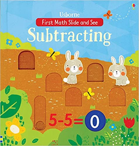 Usborne First Math Slide and See Subtracting
