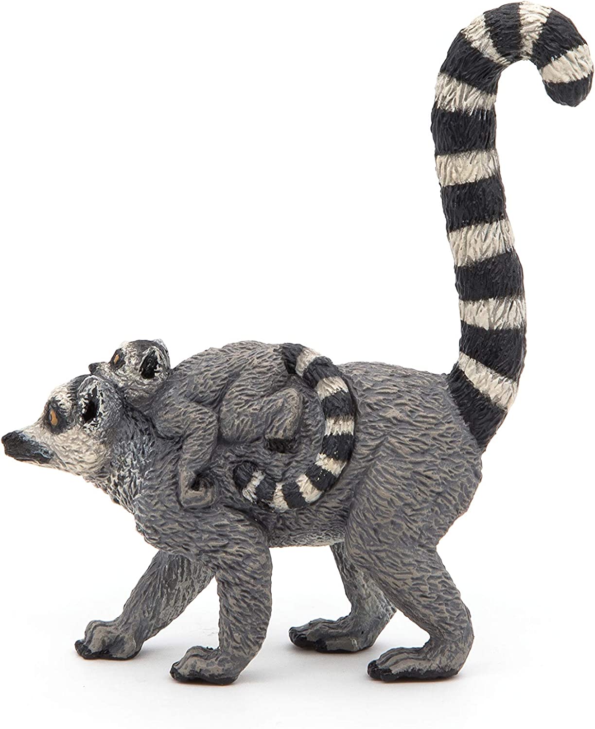 法国 Papo Lemur And Baby 狐猴和幼崽