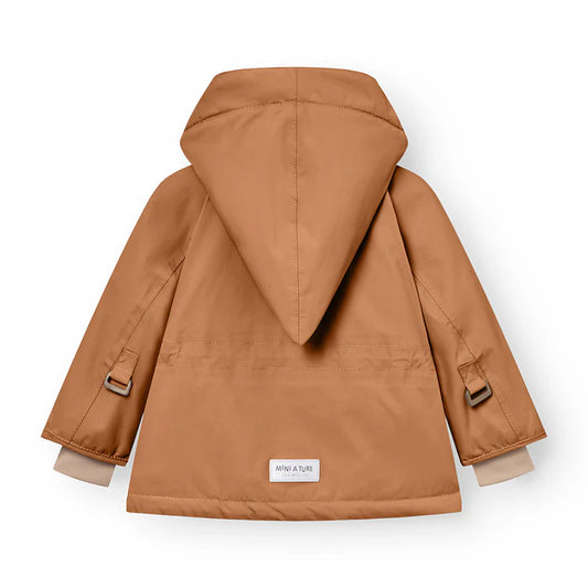 丹麦Mini A Ture- Wang fleece winter jacket 1563-PECAN BROWN