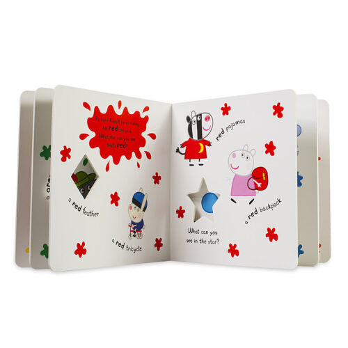 美国Scholastic-Peppa Pig-Peppa's First Colors