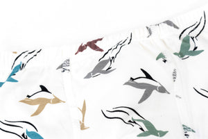 Nest Designs Bamboo Girls Boy Short Underwear (2 Pack) - Penguins