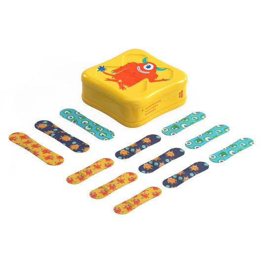 美国Welly儿童专用怪兽创口贴48片盒装