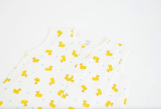 Nest Designs x Eric Carle 0.6Tog竹纤维无袖睡袋衣-小黄鸭