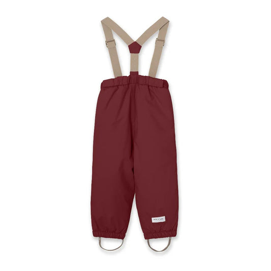 丹麦Mini A Ture- Wilas winter pants 2850-RED MERLOT