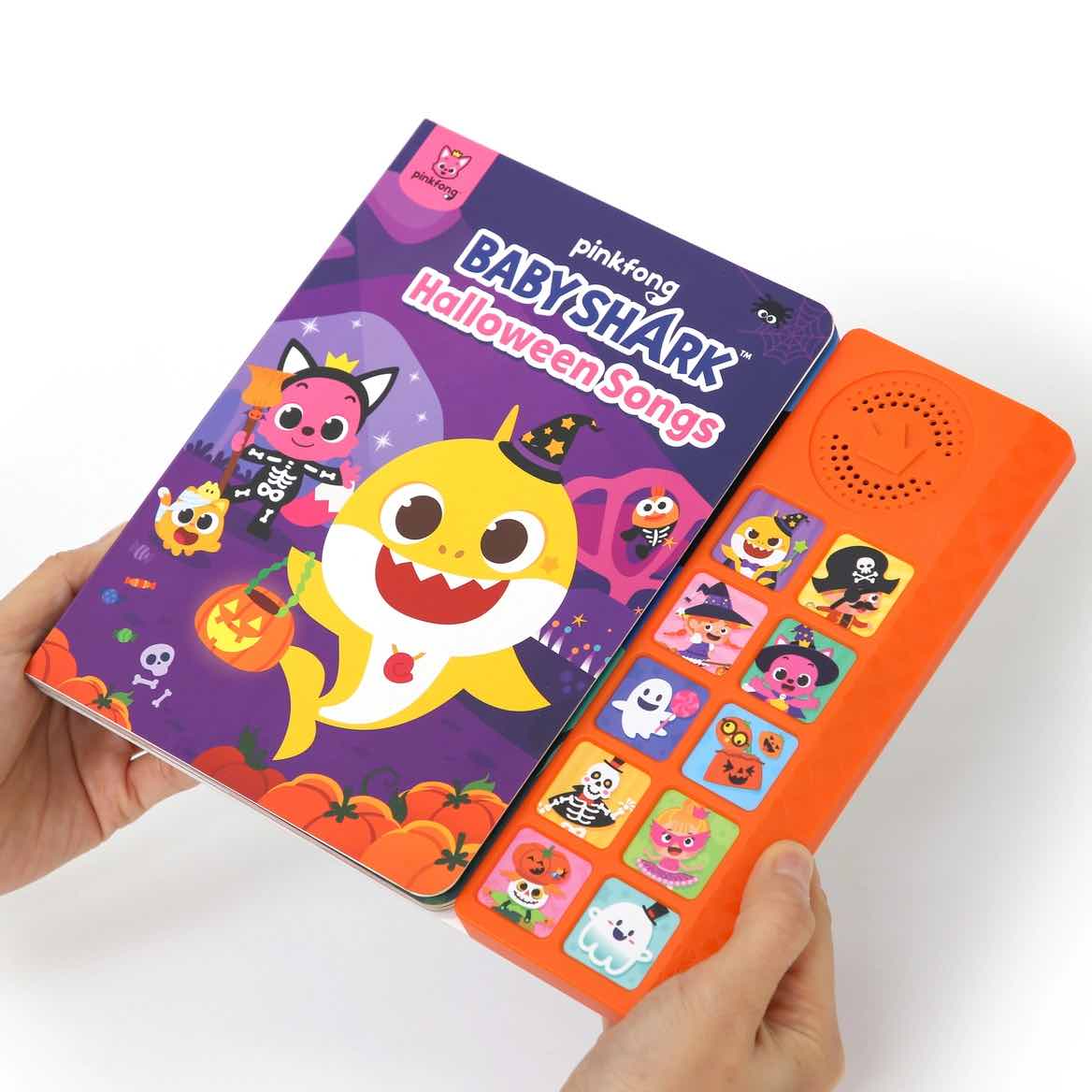 韩国Pinkfong Baby Shark Halloween Songs Sound Book